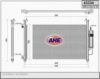 AHE 43334 Condenser, air conditioning